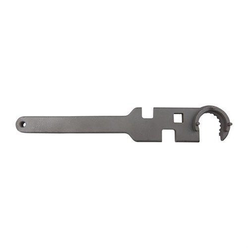 Extra-heavy duty .308 Armorer's Wrench ensures easy barrel installation/removal, features a comfortable handle, and fits various receiver extensions.