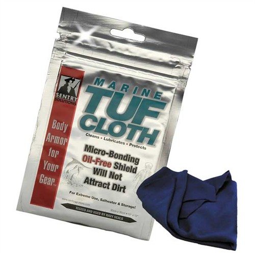 TUF-CLOTH™ & TUF-GLIDE™ provide long-lasting lubrication and corrosion protection, are lint-free, waterproof, and won't attract dirt or contaminants.