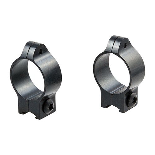 Talley RIMFIRE SCOPE RINGS offer a robust steel construction, precise dovetail fit, and secure Torx® clamp screws, ensuring reliable scope mounting.