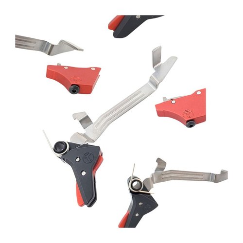 Timney's Alpha Trigger for Gen 5 Glock offers a reliable 3 lbs pull, easy installation, and enhanced performance with OEM components for precision shooting.