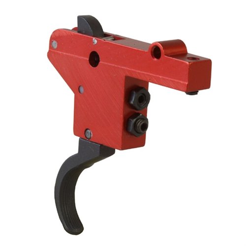 Timney Featherweight Triggers offer a hand honed, crisp pull with adjustable weight (1.5-4 lb.), creep, and overtravel for enhanced shooting precision.