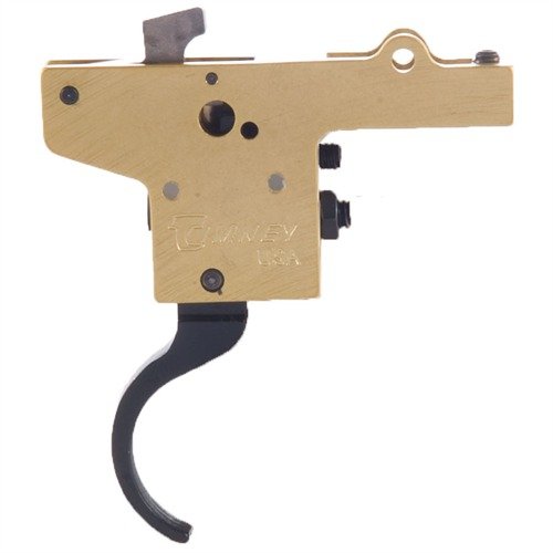 Timney Featherweight Triggers for FN Mauser offer a crisp, clean pull with adjustable weight (1.5-4 lb.), creep, and overtravel, ensuring precision without a safety.