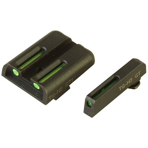 TFO sights combine Tritium and fiber optics for fast acquisition in all lighting, with a durable steel body and low-profile design for secure use on GLOCK®.