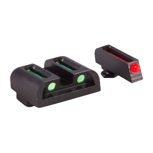 TRUGLO FIBER OPTIC BRITE-SITE SIGHT SETS for Glock offer unmatched brightness, durability, and quick installation, ensuring fast target acquisition in all conditions.