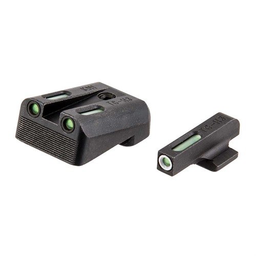 TFX sights for Kimber 1911s offer 24-hour visibility with Tritium and fiber optic, durable steel construction, and rapid sight acquisition for enhanced shooting performance.