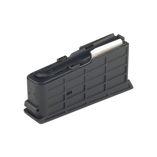 SAKO A7 MAGAZINE 30-06 SPRINGFIELD offers a durable steel construction, 3-round capacity, and a sleek black finish, perfect for your Sako firearm.