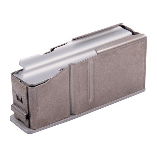 SAKO 75 Magazine for 300 Winchester Magnum offers a durable steel construction, 4-round capacity, and a sleek black finish, ensuring reliable performance for your Sako firearm.