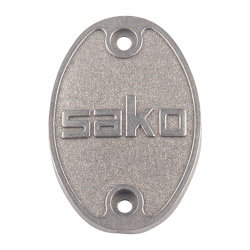 Enhance your Sako with the BERETTA SAKO PISTOL GRIP CAP in silver steel, providing durability and style for a superior shooting experience.