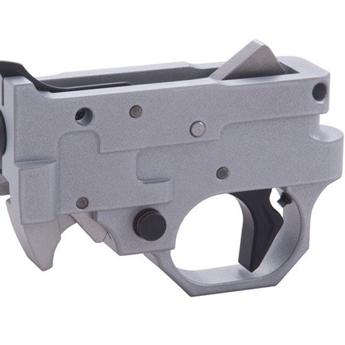 Upgrade your Ruger 10/22 with the Volquartsen Trigger Guard 2000 for a crisp, consistent pull, reduced wobble, and enhanced performance with drop-in ease.