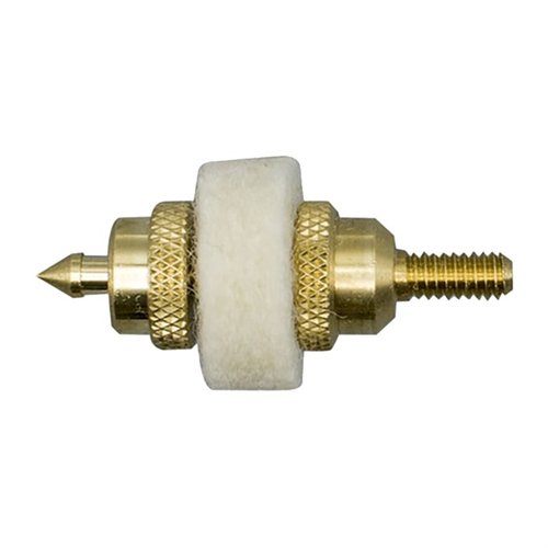 Shooter's Choice Jags with felt pads provide a superior clean for 12- and 20-gauge shotguns, made from solid brass for a perfect fit and bore protection.
