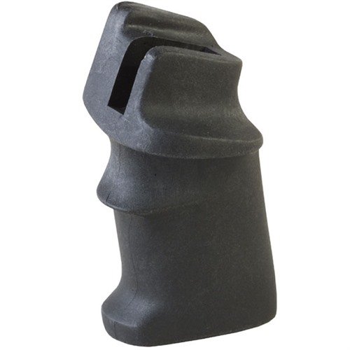 AR-15 SPR HANDGRIP offers enhanced grip and comfort with a thumbrest and palmswell, ensuring better trigger finger placement and non-slip control for accurate shooting.