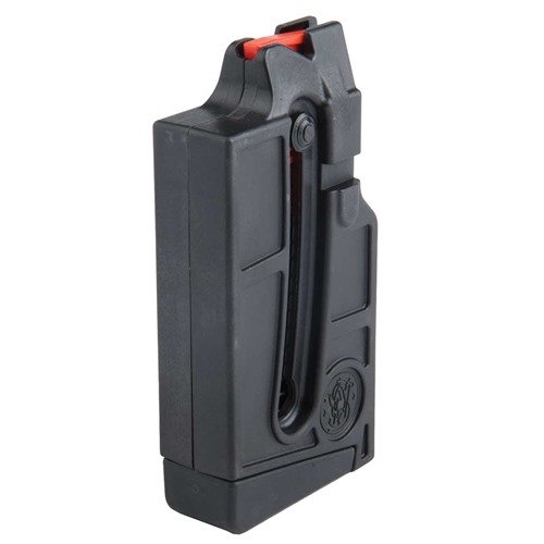 Rugged, reliable 10-round polymer magazine for Smith & Wesson M&P 15-22, featuring smooth feeding, load-assist button, and round viewing slot.