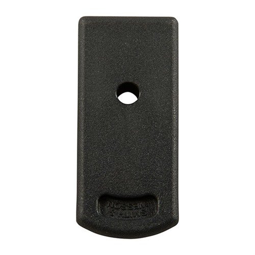 Získejte spolehlivost a kvalitu s MAGAZINE FLOOR PLATE od SMITH & WESSON, kompatibilní s širokým spektrem modelů jako 910, 4006 a 5906.