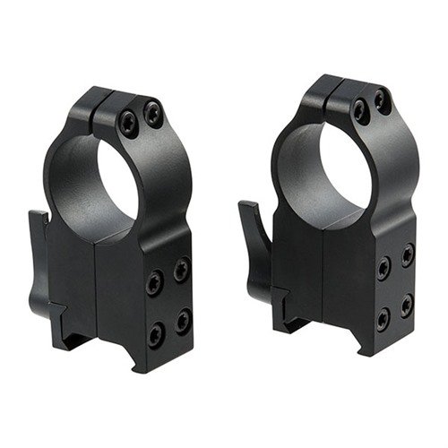 Warne Maxima QD Rings offer unmatched durability, precision fit, and easy reattachment without loss of zero, perfect for all Weaver-style bases.