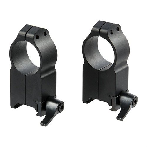 Warne Maxima QD Rings offer unmatched durability, precision fit, and easy reattachment without loss of zero, perfect for all Weaver-style bases.
