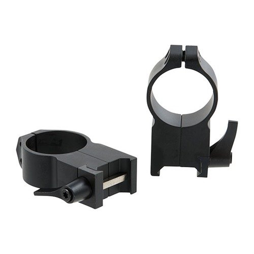 Warne Maxima Quick Detach Rings offer durable all-steel construction, adjustable levers for easy optics removal, and precise zero retention for reliable performance.