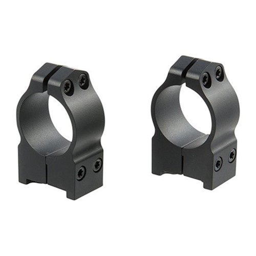 Warne's Ruger® Maxima rings offer a secure fit, designed for M77, Hawkeye & Super Redhawk, ensuring stability and durability for heavy scopes.