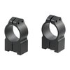 WARNE MFG. COMPANY 1" HIGH MATTE BLACK TIKKA RINGS