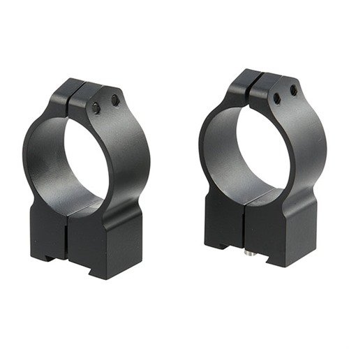 Warne Maxima Tikka Rings offer secure mounting with 4 T-15 Torx screws, quick detach feature, and a Tikka-specific recoil pin for optimal performance.