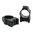 Maxima Grooved Receiver CZ kroužky Warne 1" medium 19mm dovetail, černé. Přesné CNC obrábění pro pevnost a trvanlivost. Ideální pro CZ 527 a CZ 550. 🏹🔧 Naučte se více!