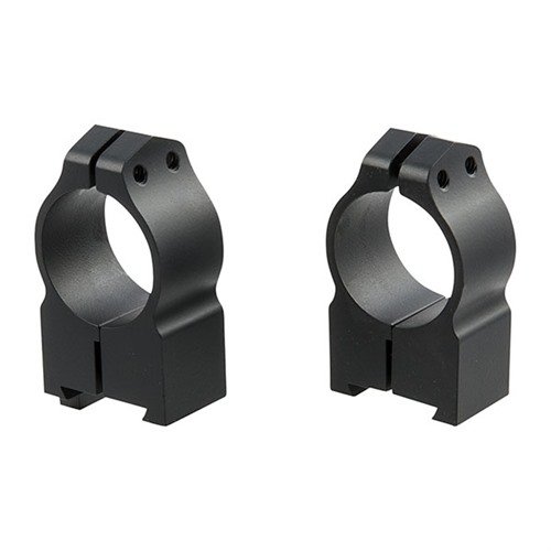Warne Maxima Grooved Receiver CZ Rings offer unmatched strength and precision fit for CZ rifles, ensuring secure scope mounting with a sleek matte black finish.