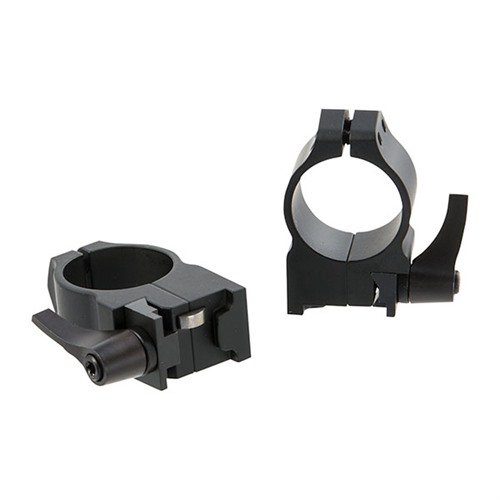MAXIMA QD Ruger rings offer quick detach functionality, precision CNC machined strength, and compatibility with various Ruger models, ensuring zero retention.
