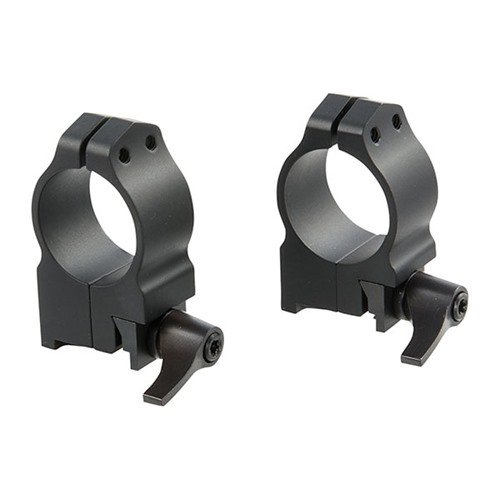 MAXIMA QD Ruger rings offer quick detach functionality, precision CNC machined strength, and compatibility with various Ruger models, ensuring zero retention.