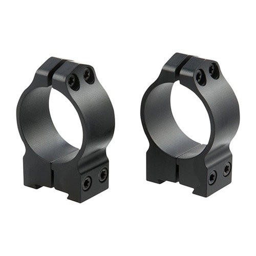 MAXIMA Grooved Receiver CZ Rings offer precision CNC machined strength and durability, fitting CZ 527 and CZ 550 with 16mm and 19mm dovetails.