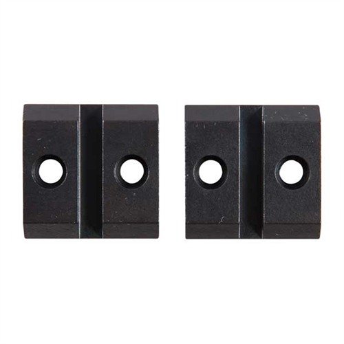 Warne Maxima 2-Piece Steel Bases offer a sleek, low-profile design, full-width recoil slots, and compatibility with Weaver-style systems for versatile mounting.