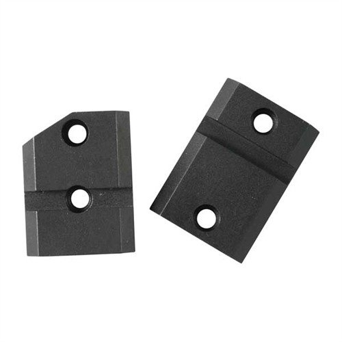 Warne Maxima 2-Piece Steel Bases offer a sleek low profile, full-width recoil slots, and compatibility with Weaver-style mounts for optimal performance.