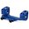 WARNE MFG. COMPANY 1" ULTRA HIGH (1.435") 0 MOA MOUNT, BLUE