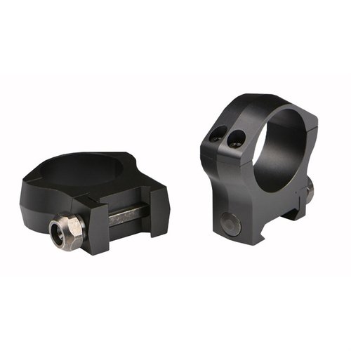Warne Mountain Tech Rings offer lightweight, high-strength 7075/T6 aluminum, Mil-Spec anodized finish, and secure clamping for reliable scope mounting.