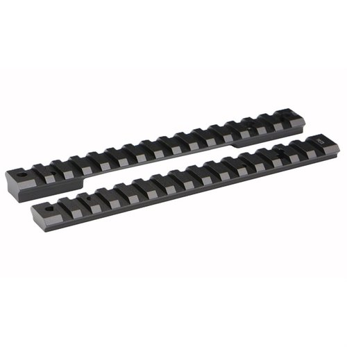 Warne Mountain Tech Scope Rail offers lightweight 7075/T6 aluminum, abrasion resistance, and fits Picatinny & Weaver mounts for reliable performance in the field.