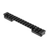 Warne Mountain Tech Tactical Rail for Browning X-Bolt offers a lightweight, durable 7075-T6 aluminum base with a matte-black finish, ensuring solid optic mounting.