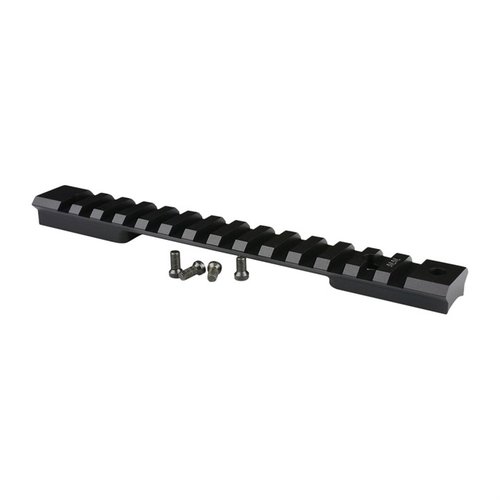 Warne Bergara Premier HS Precision LA Mountain Tech Tactical Scope Rail offers lightweight durability with mil-spec hardcoat anodized finish and black zinc protection.