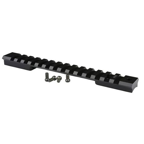 Warne Mountain Tech Scope Rail is a lightweight, high-strength mounting system made from 7075/T6 aluminum, featuring corrosion resistance and NATO-STANAG compatibility.