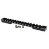 Warne Mountain Tech Scope Rail is a lightweight, high-strength mounting system made from 7075/T6 aluminum, featuring corrosion resistance and NATO-STANAG compatibility.