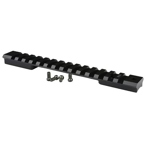 Warne Mountain Tech Scope Rail offers a lightweight, high-strength platform with Mil-Spec anodized finish, ensuring durability and precision for your hunting needs.