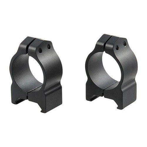 Maxima Fixed Rings offer unmatched durability with 4 screws, wider clamping, and a secure recoil key, fitting Weaver and Picatinny bases perfectly.