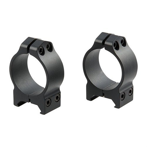 Warne Maxima Fixed Rings offer unmatched durability with 4 screws, a wider clamping band, and a robust recoil control key for secure optics mounting.