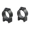 Warne Maxima Fixed Rings offer unmatched durability with 4 screws, a wider clamping band, and a robust recoil control key for secure optics mounting.