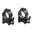WARNE MFG. COMPANY 1" HIGH (1.025") QD RINGS, BLACK