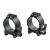 Warne Maxima QD Rings offer durable, precision CNC machined steel construction with adjustable levers, ensuring zero retention and compatibility with Weaver-style bases.