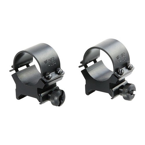 SURE-GRIP RINGS offer superior 4-screw clamping power, ensuring your scope reticle stays square, with easy installation and reliable return to zero.