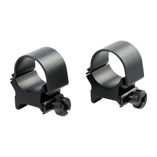 TOP MOUNT RINGS in Matte Blue offer durable aluminum and steel construction, multiple height options for various scopes, and a sleek finish for precision shooting.