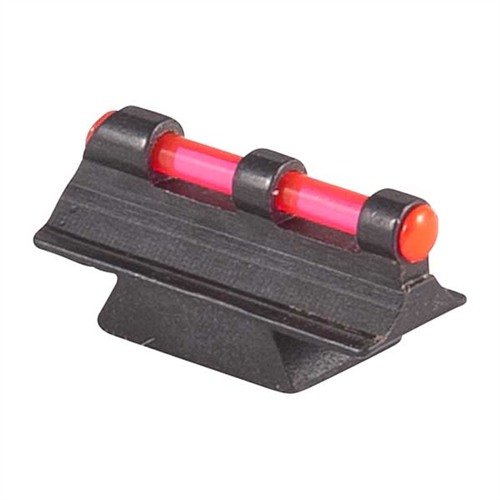 RIFLE FIBER OPTIC 290N FRONT SIGHT offers easy installation, superb visibility in all light conditions, and fits popular rifle ramps with a durable blued steel design.