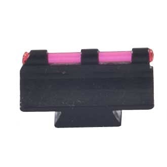 RIFLE FIBER OPTIC 406M FRONT SIGHT offers easy installation, superb visibility with bright red beads, and fits most factory ramps like Marlin and Remington.