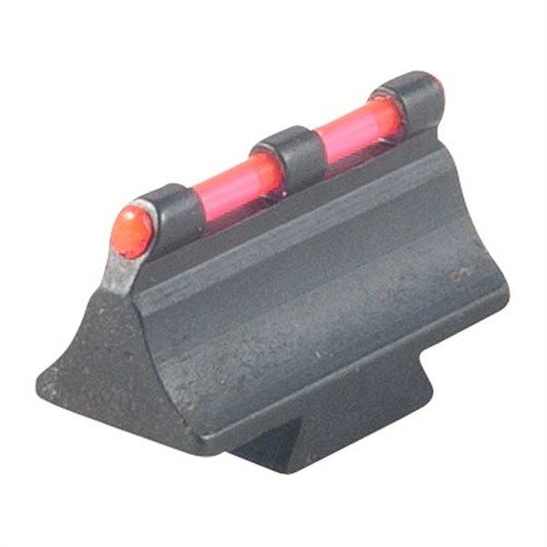 RIFLE FIBER OPTIC 450M FRONT SIGHT offers easy installation, superb visibility in all light, and fits most factory ramps, perfect for centerfire and muzzleloading rifles.