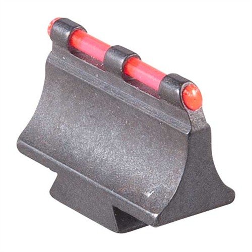 RIFLE FIBER OPTIC 538M FRONT SIGHT offers easy installation, superb visibility in all light conditions, and fits most factory ramps like Marlin and Remington.