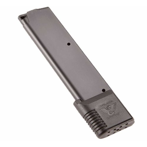 Wilson Combat 47 Series 10-Round Magazine offers enhanced reliability, a polymer base pad, stainless steel body, and self-lubricating follower for optimal performance.